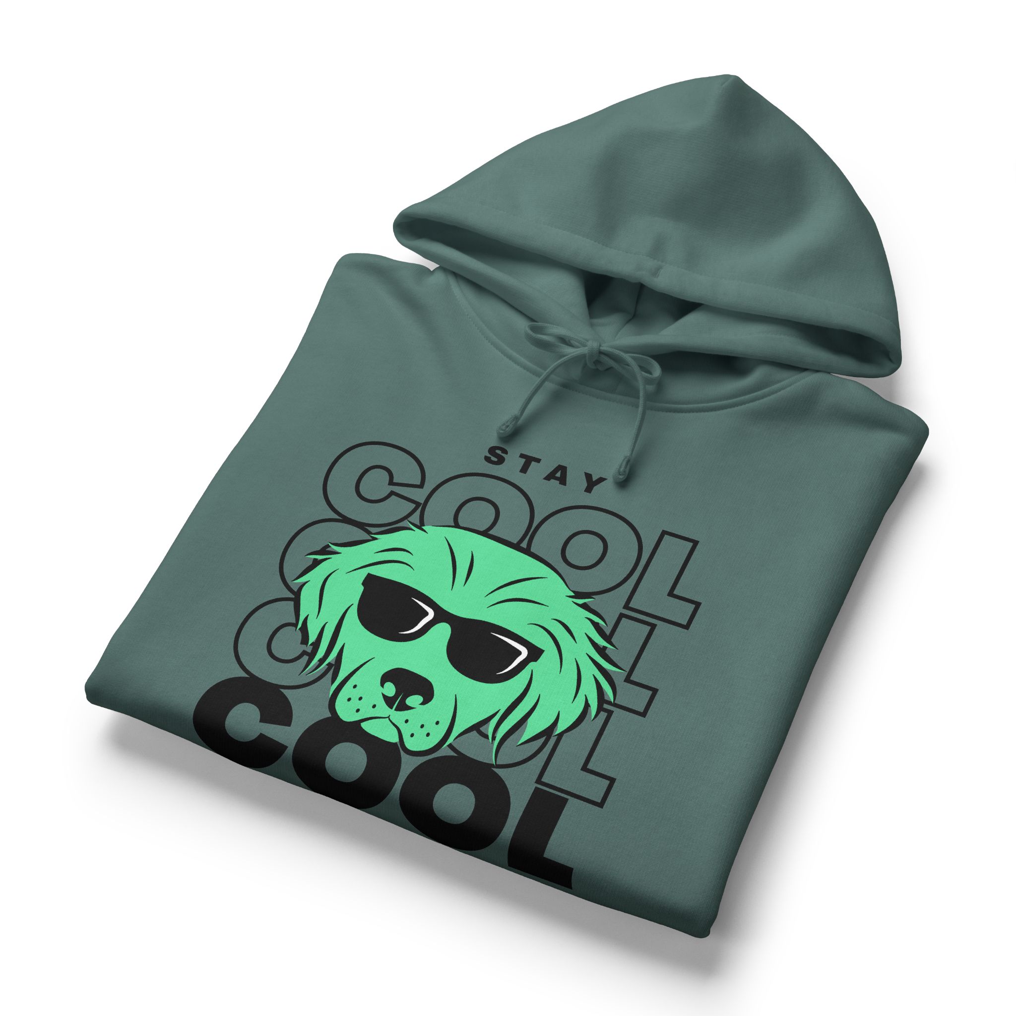 Stay Cool Everywhere Hoodie — Women's Dog Sunglasses Graphic Hoodie - Image 6