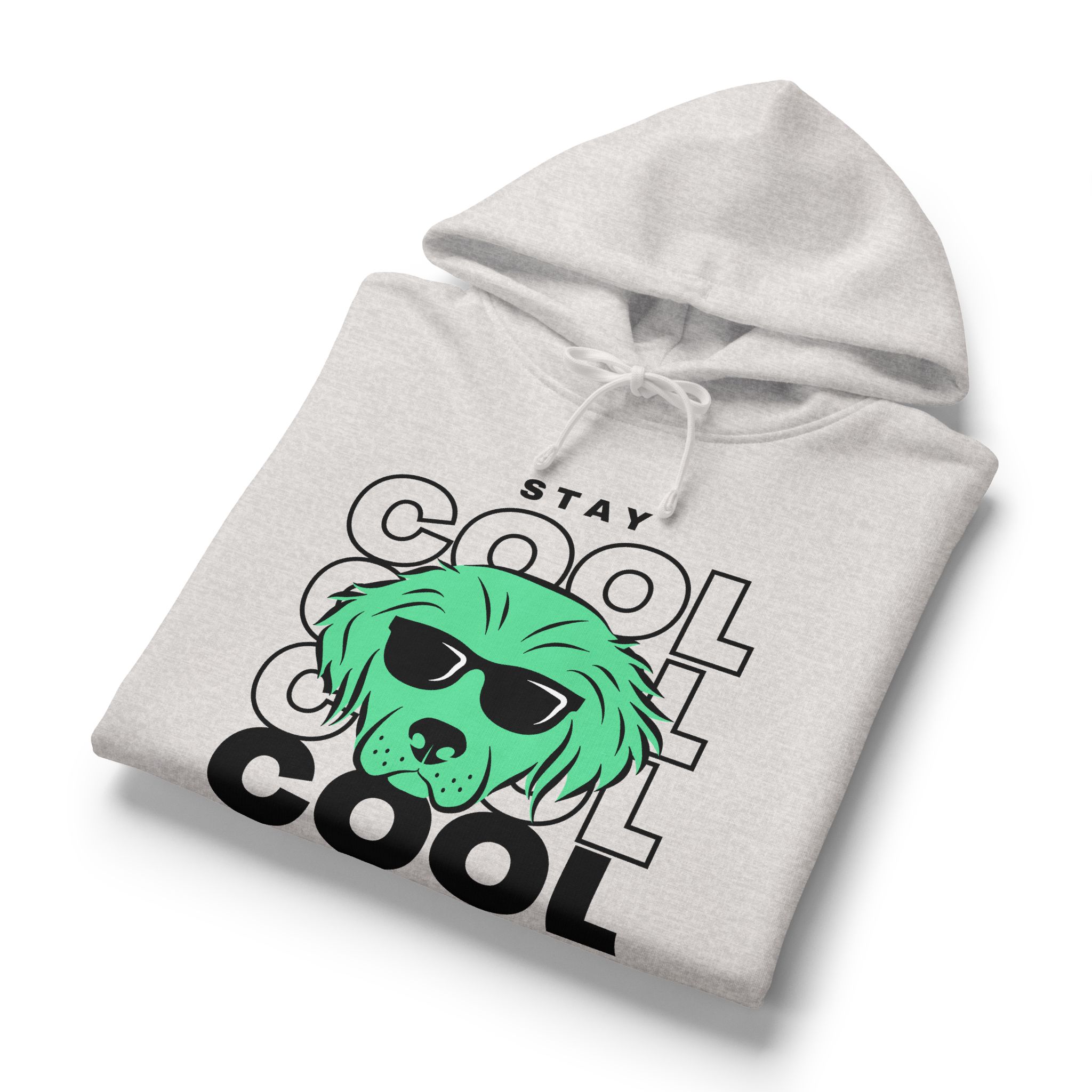 Stay Cool Everywhere Hoodie — Women's Dog Sunglasses Graphic Hoodie - Image 4