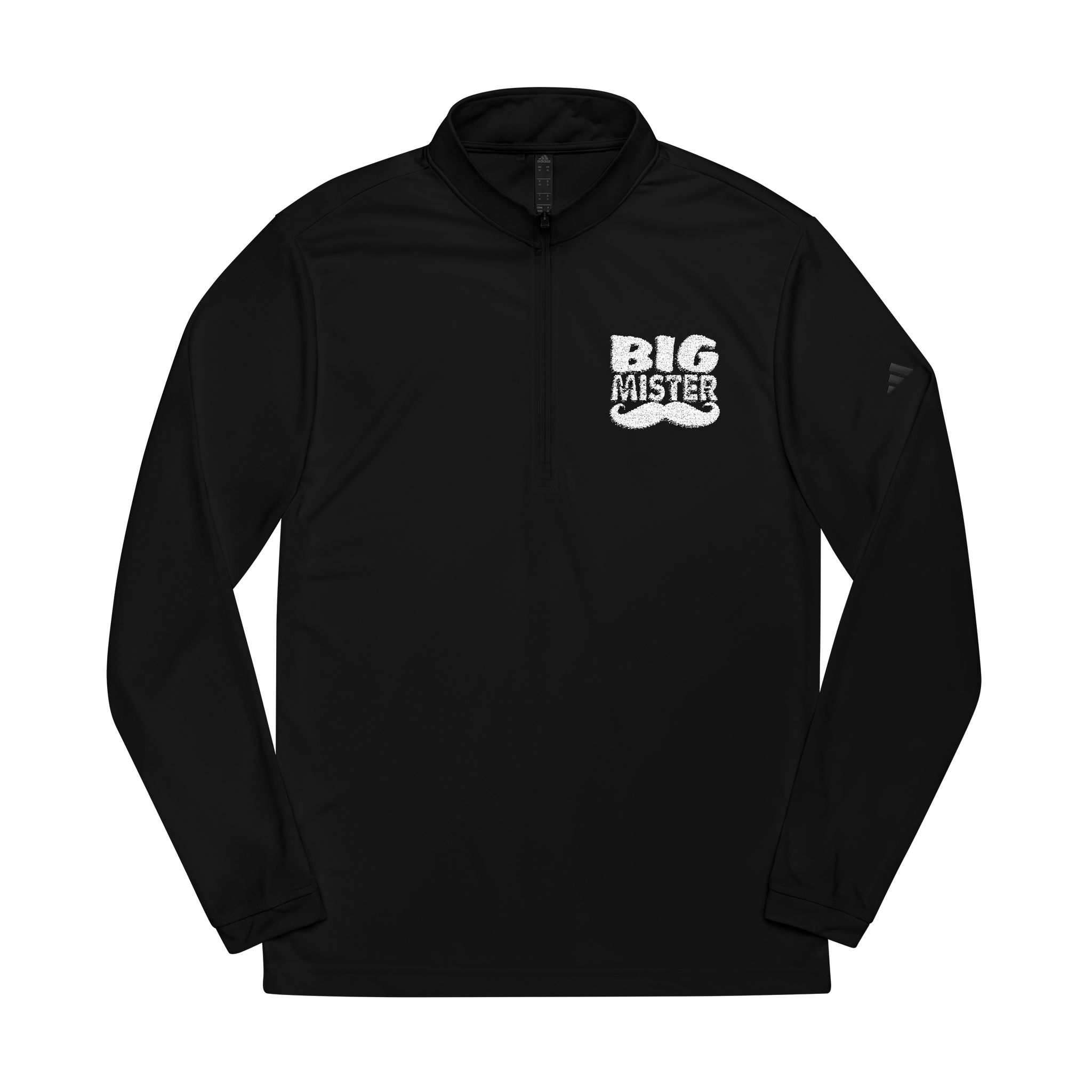 Move Effortlessly: The adidas® Moisture-Wicking Quarter-Zip - Image 4