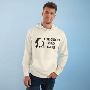 The Good Old Days Hoodie – Vintage Father & Son Soccer Graphic Sweatshirt