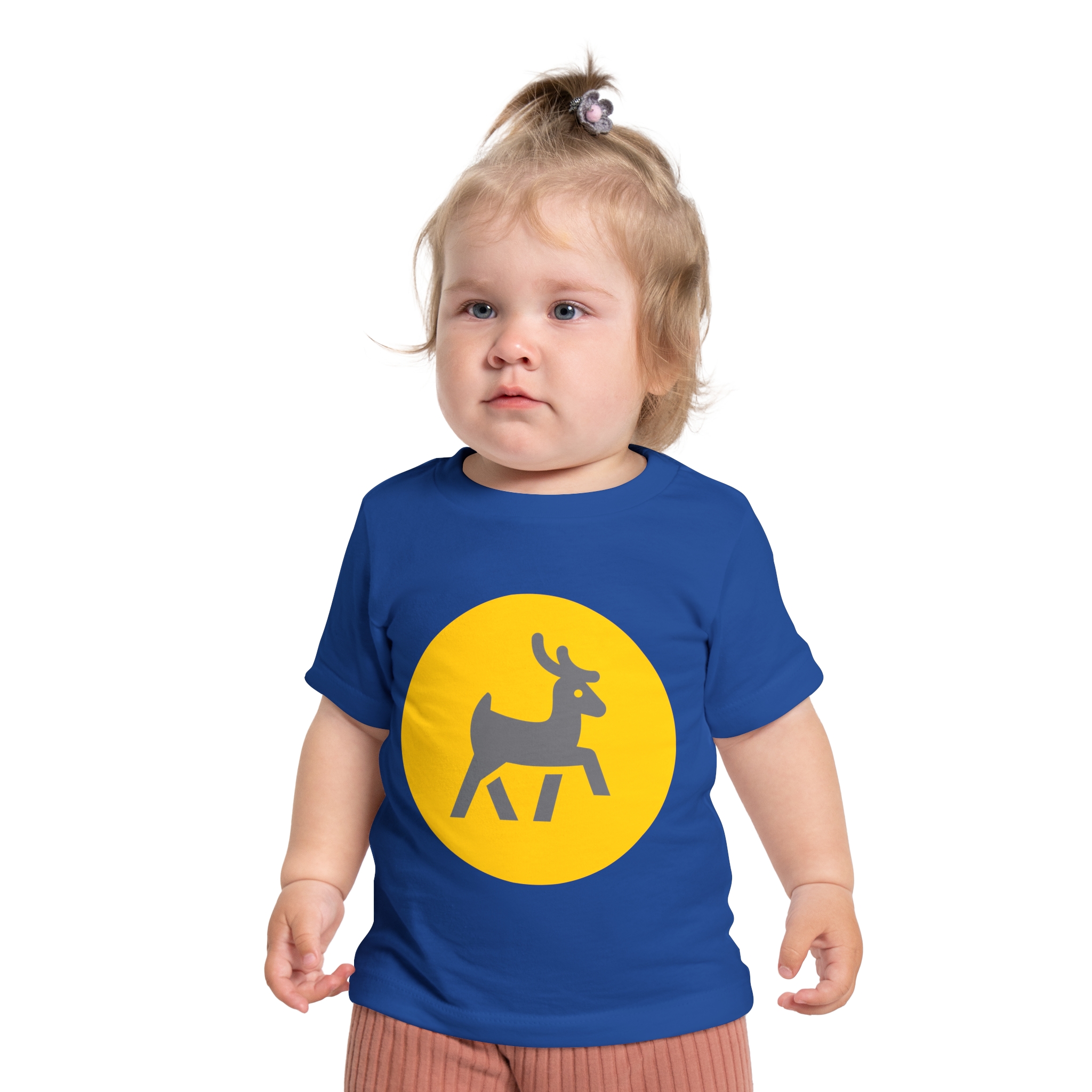 Cute Yellow Circle Woodland Kids Shirt - Image 4