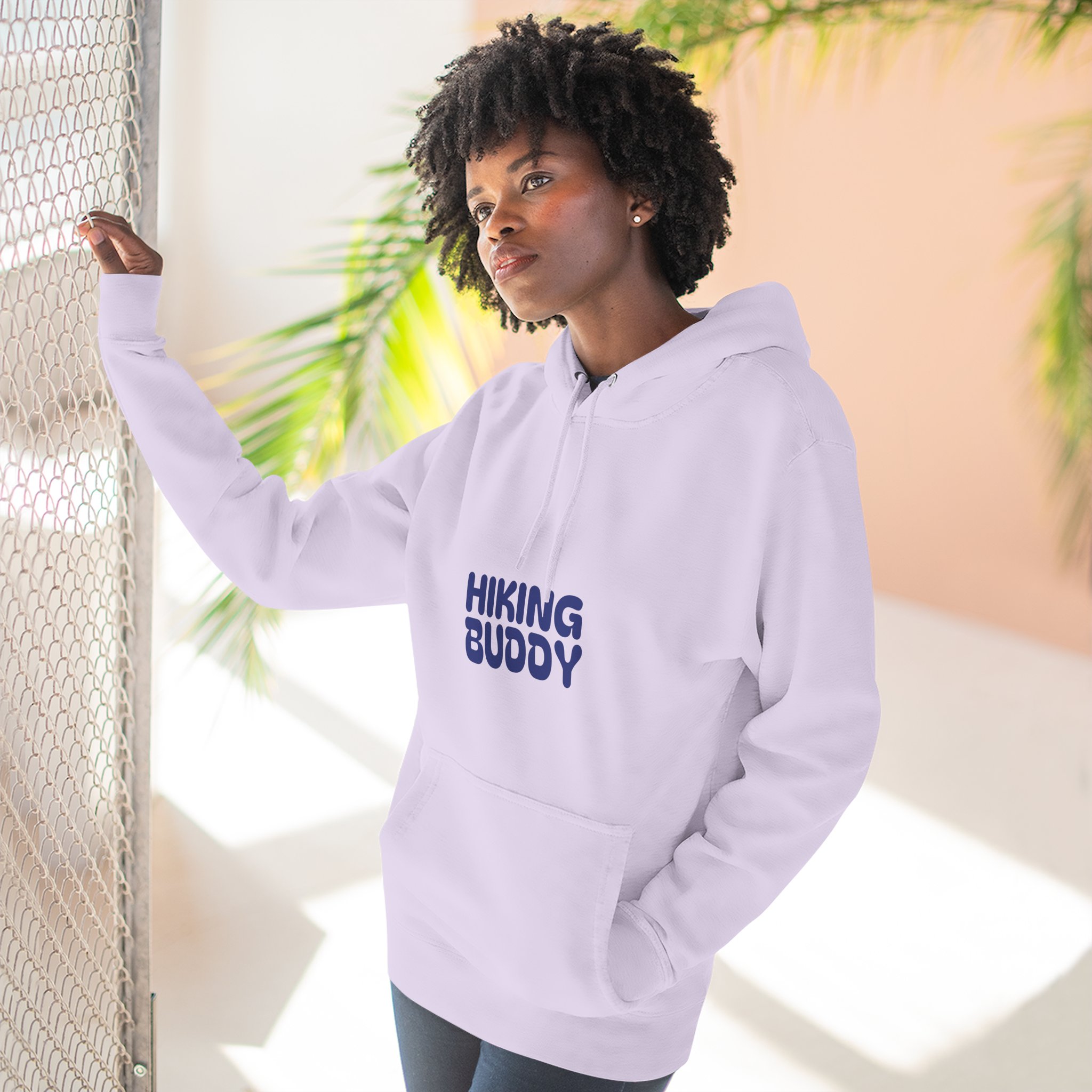 Adventure Hiking Buddy Fleece Hoodie - Image 8