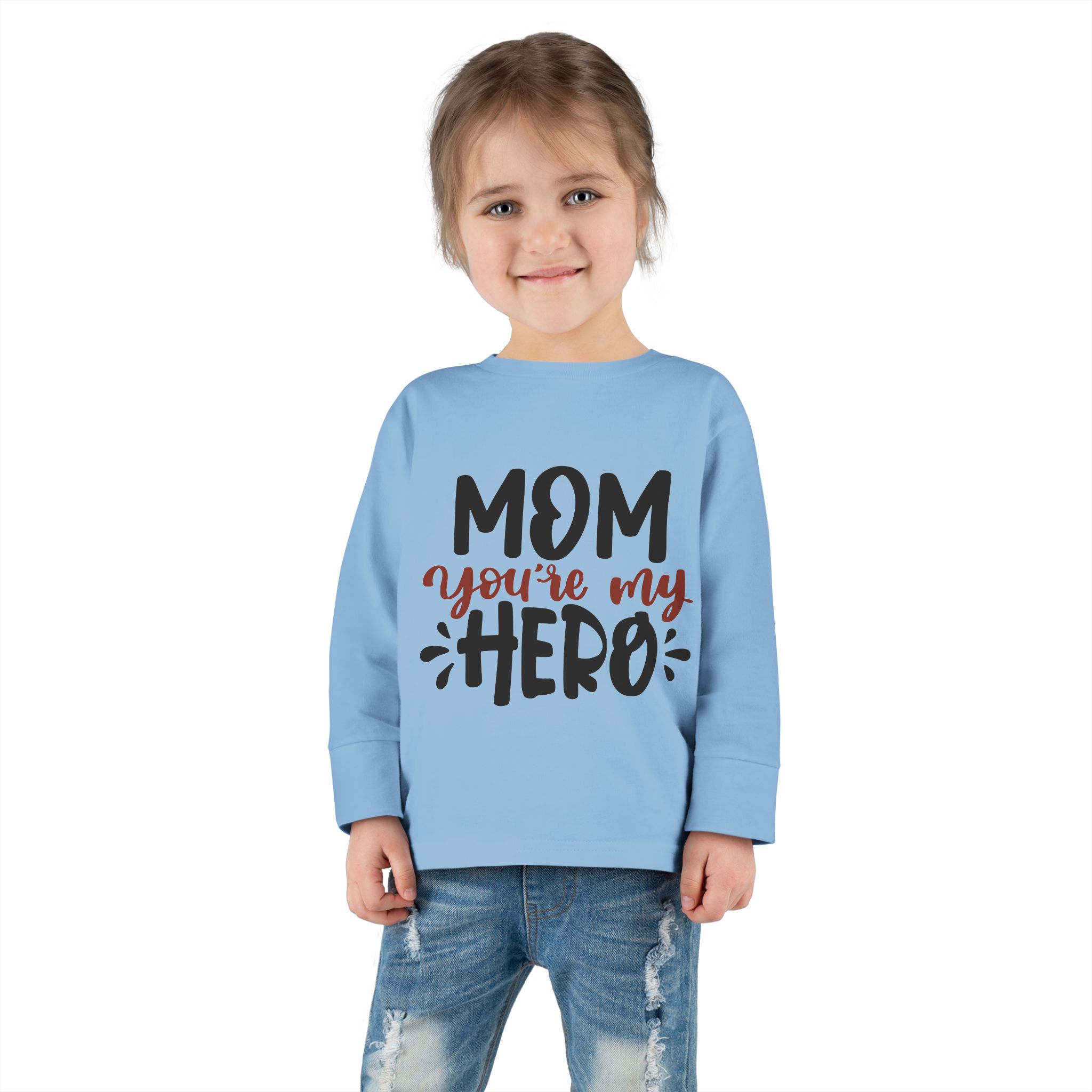 “Mom You’re My Hero” Kids’ Graphic Shirt - Image 8
