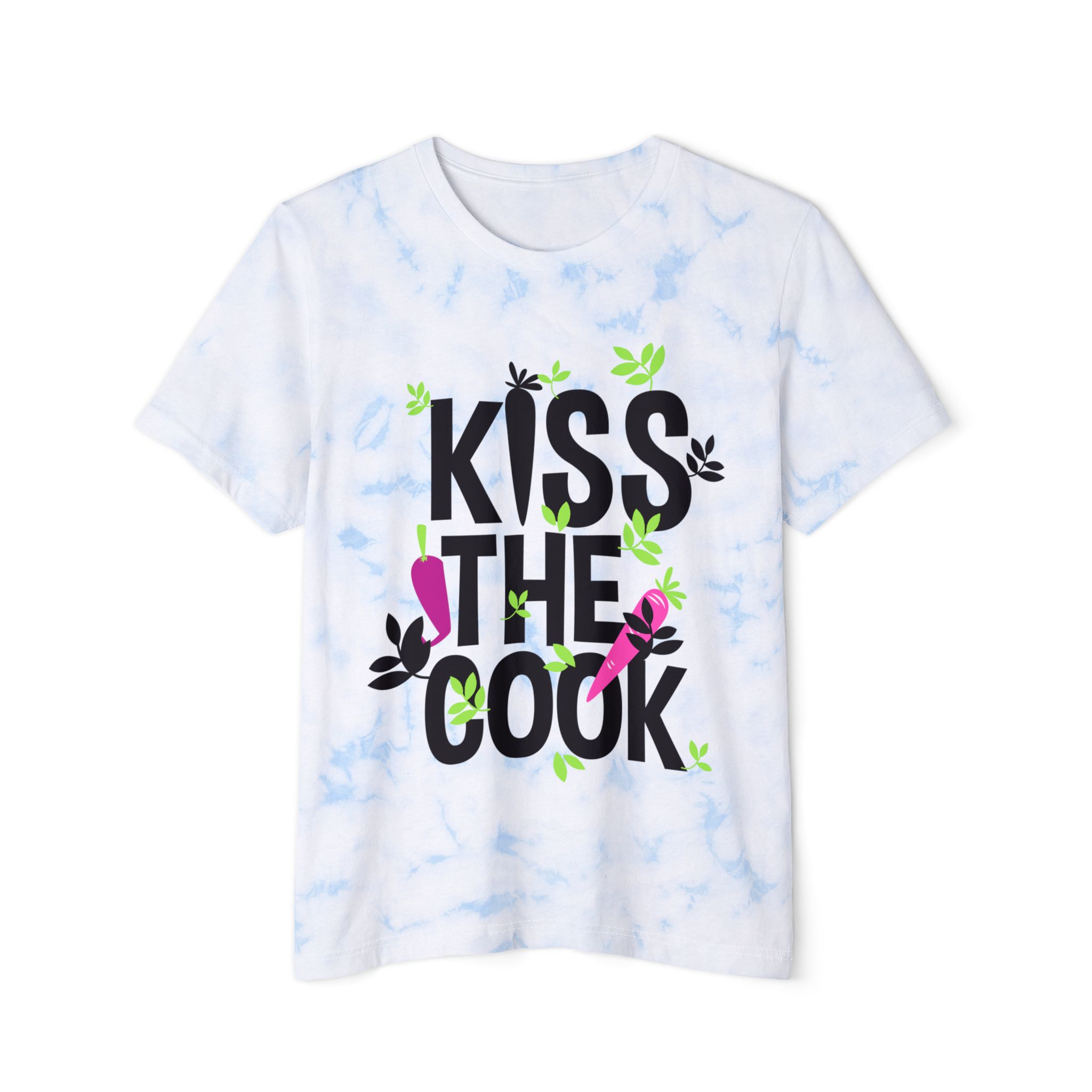 Kiss The Cook Tie-Dye T-Shirt - Image 4