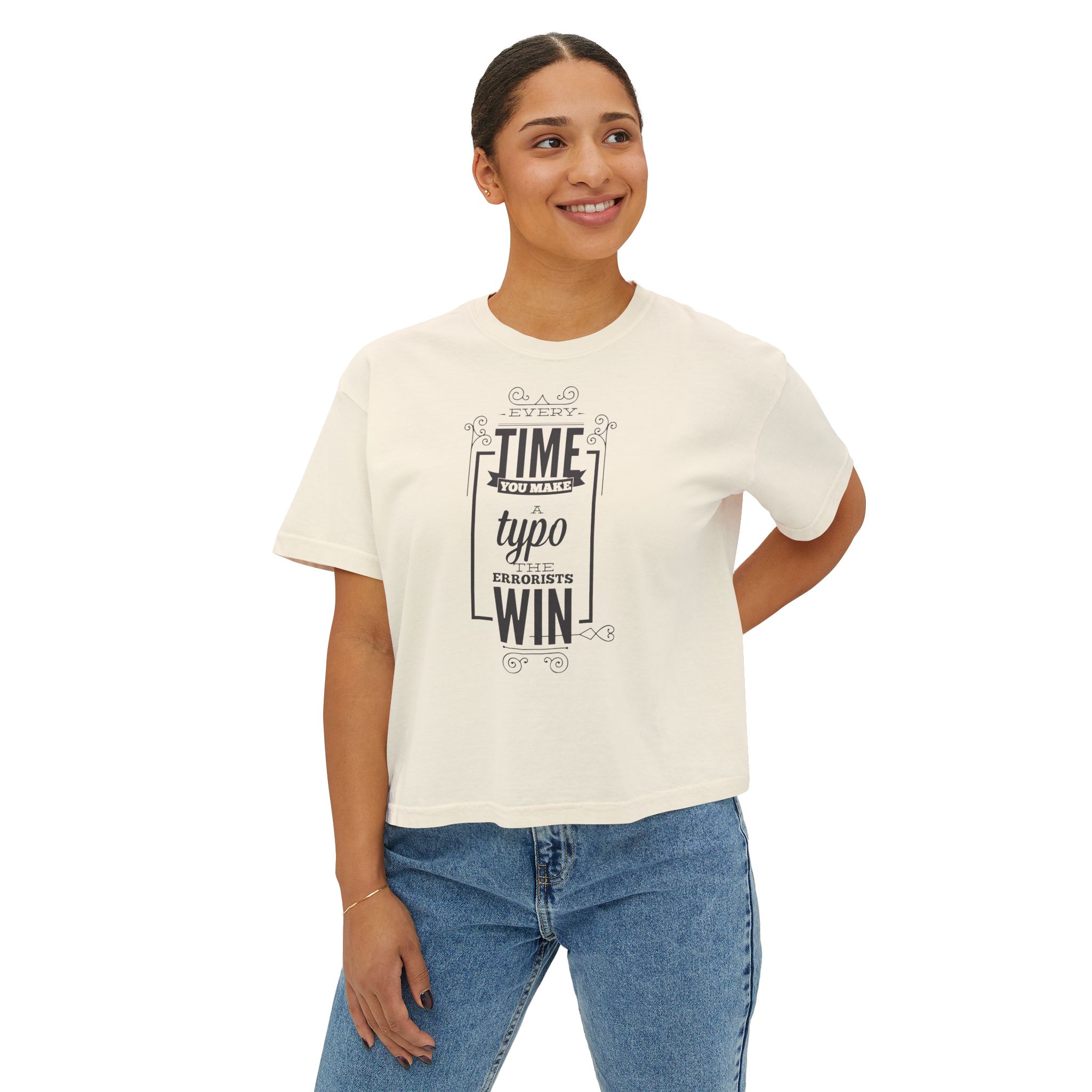 Vintage Women’s Boxy Tee - Image 2
