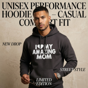 I Love My Amazing Mom Hoodie — Mother's Day Graphic Sweatshirt