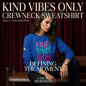Kind Vibes Only Crewneck Sweatshirt
