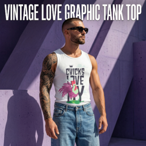 Vintage Love Graphic Tank Top