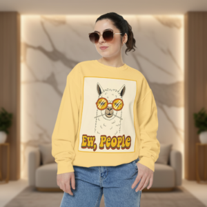 Unisex Garment-Dyed Sweatshirt