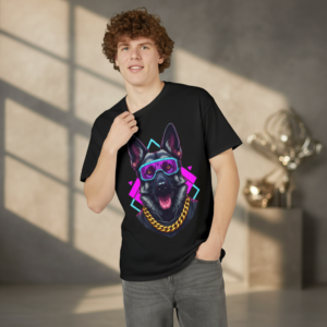 Neon German Shepherd Tee