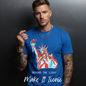 Liberty 'Defend the Light' Tee