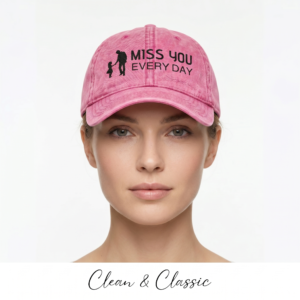 "Miss You Every Day" Memorial Dad & Child Hat