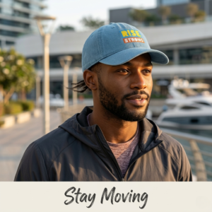 Rise Strong Embroidered Hat