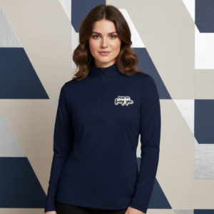 Embroidered Quarter-Zip Pullover - Adidas