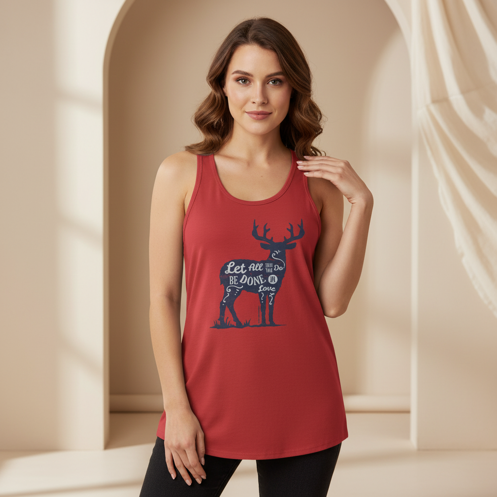 Inspirational Nature Graphic Tank Top