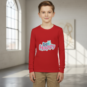 Be Happy Youth Long Sleeve Tee