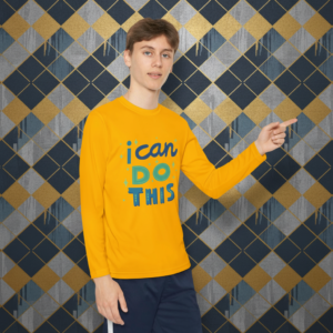 I Can Do This Youth Motivational Long Sleeve Tee