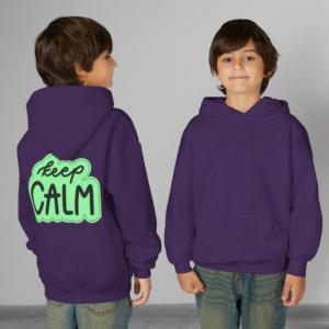 'Keep Calm' Youth Hoodie