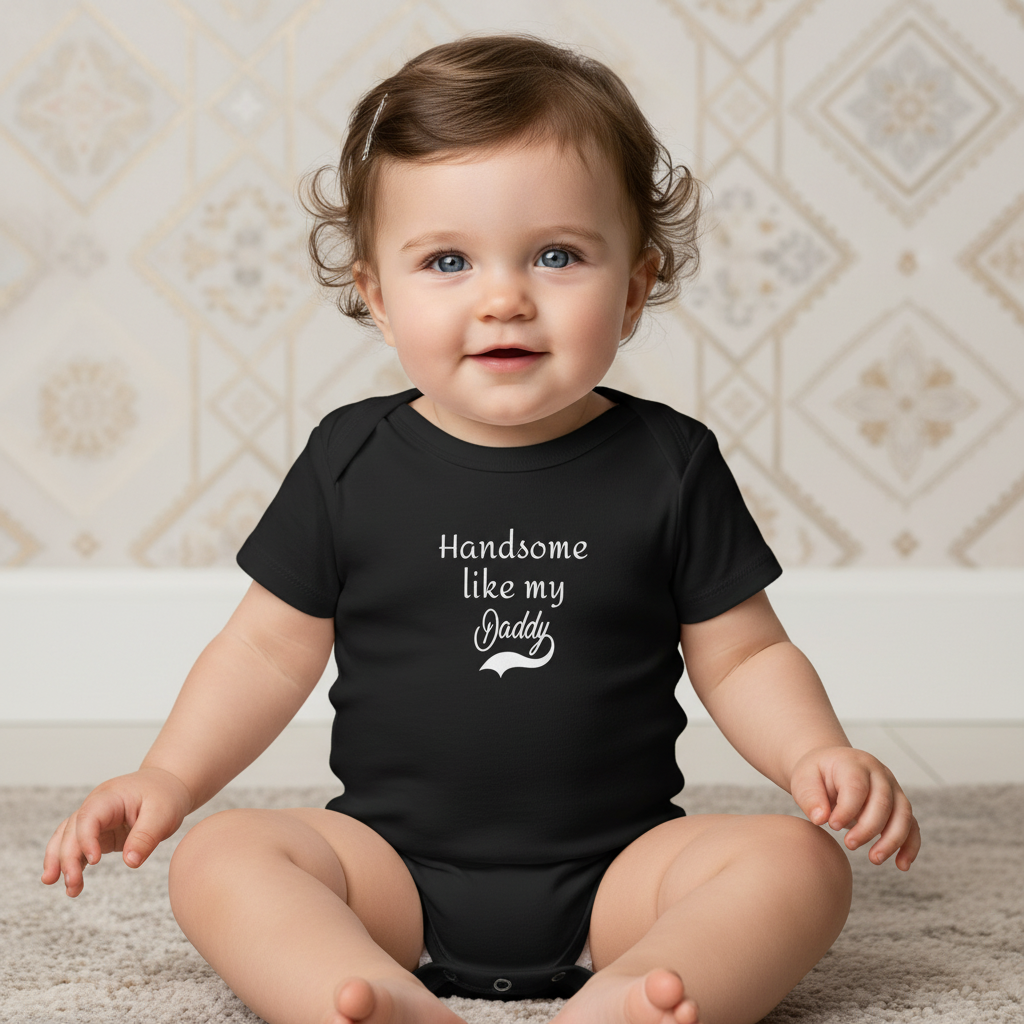 Cute Baby One-Piece for New Dads & Father’s Day