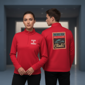 Motivational Quarter-Zip Pullover