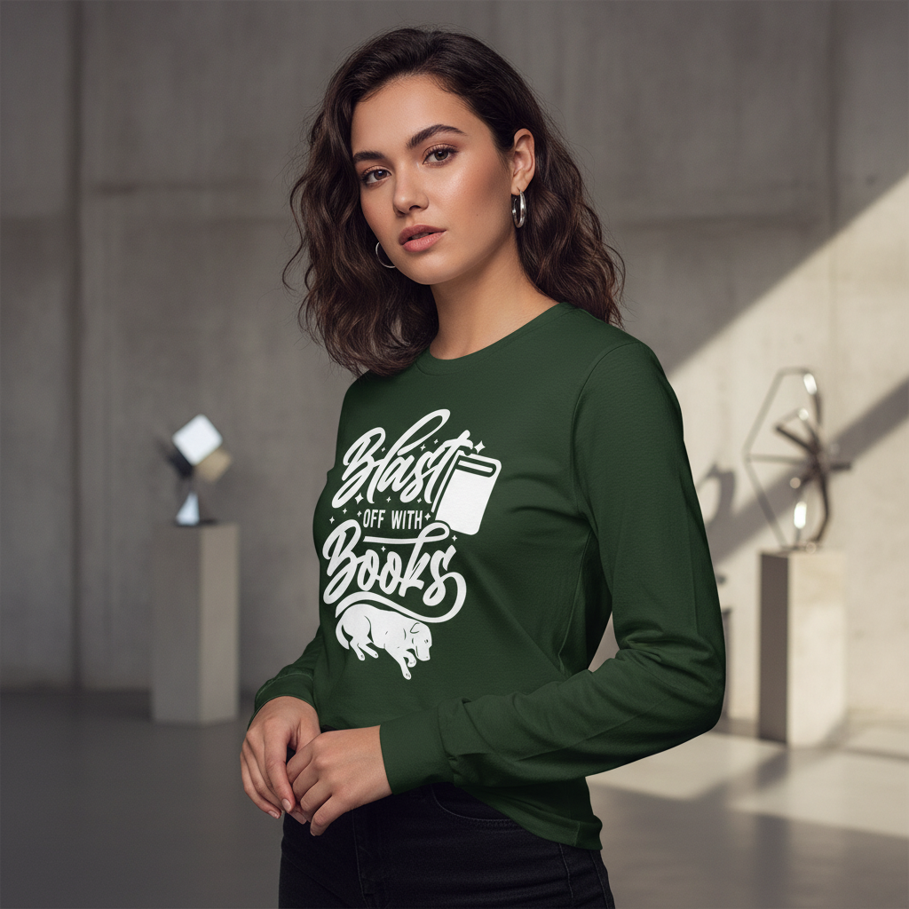 Reading Lover Long Sleeve Shirt