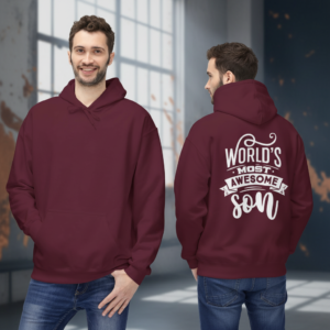"World's Most Awesome Son" Graphic Hoodie