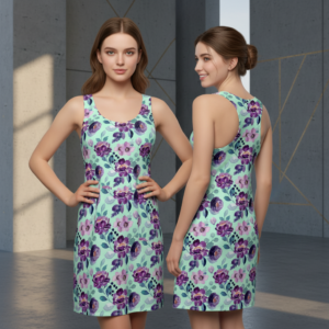 Floral Racerback Women Dress