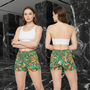Colorful Pattern Women's Shorts