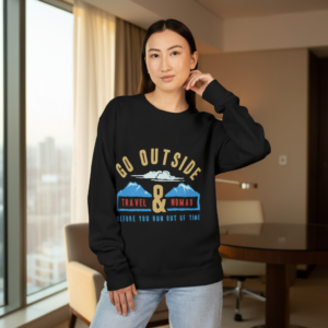 Retro Adventure ‘Go Outside’ Crewneck