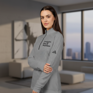 The adidas® Recycled Fiber Quarter-Zip: Effortless Style, Elite Performance