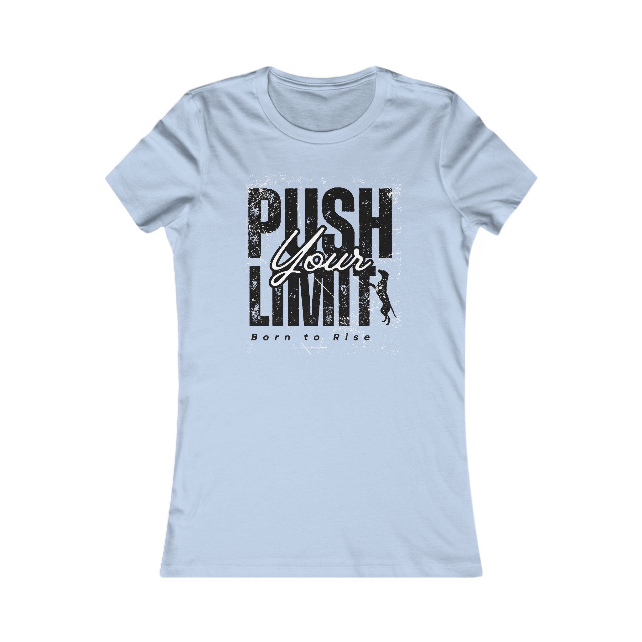 Push Your Limits Women's Tee — Motivational Fitness T-Shirt - Image 5