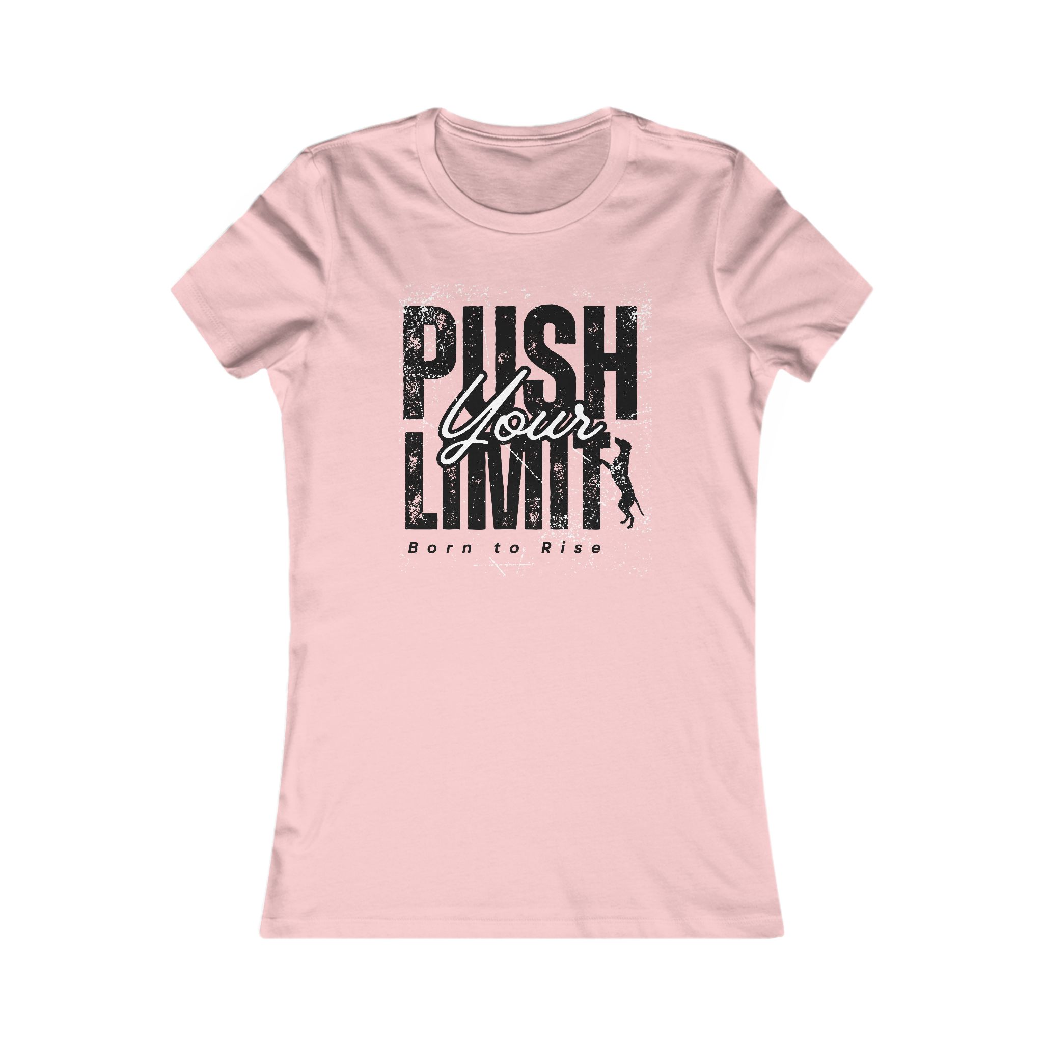 Push Your Limits Women's Tee — Motivational Fitness T-Shirt - Image 6
