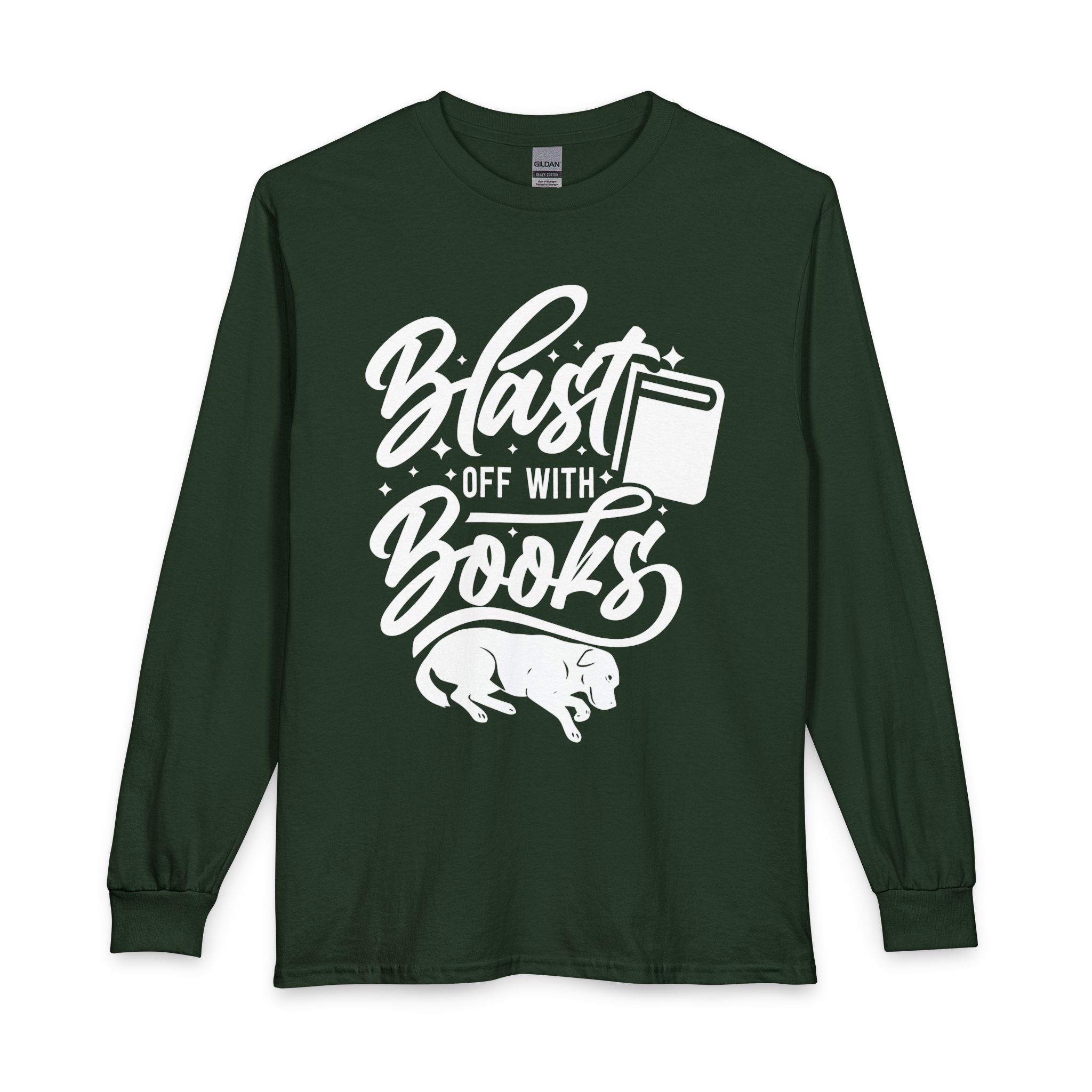 Reading Lover Long Sleeve Shirt - Image 2