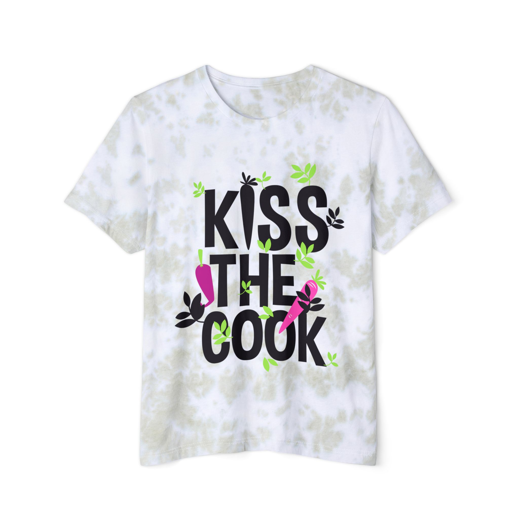 Kiss The Cook Tie-Dye T-Shirt - Image 8