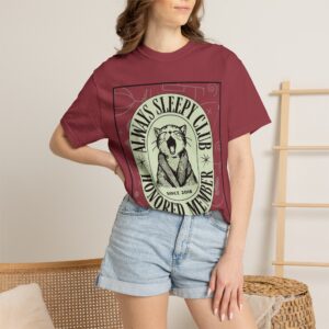 Unisex Garment-Dyed Cat T-shirt