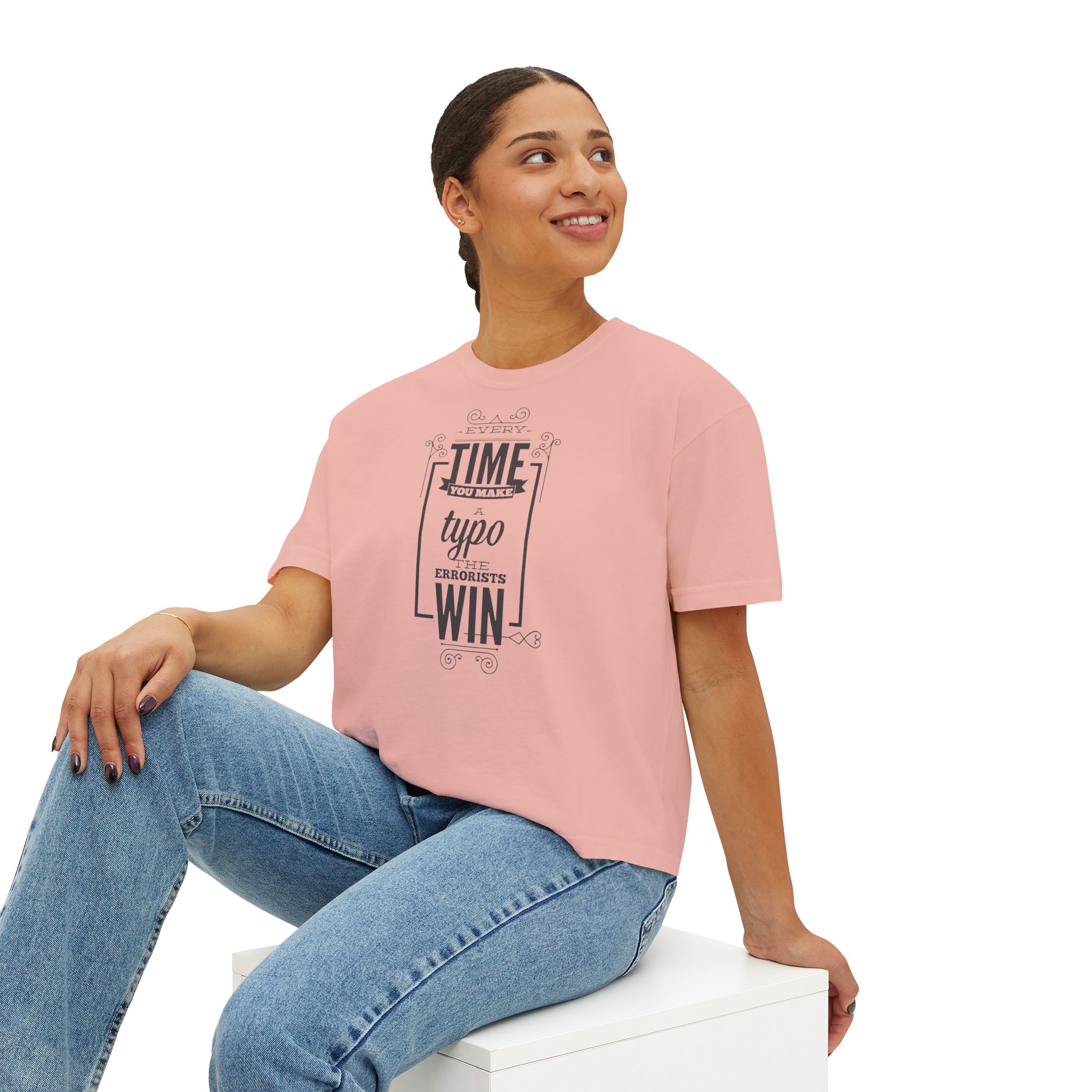 Vintage Women’s Boxy Tee - Image 3