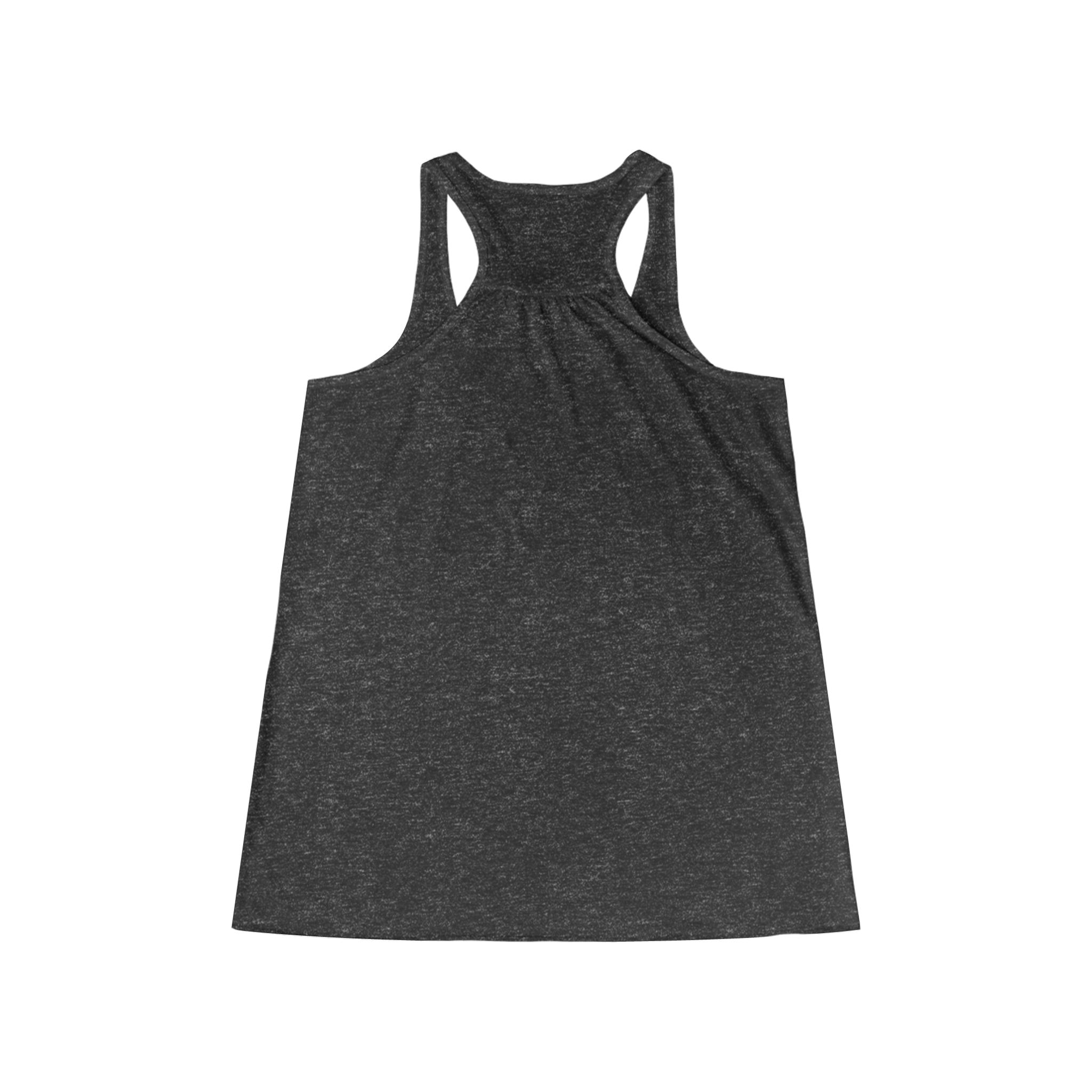 Cute Cat Racerback Tank Top - Women's Flowery Pink Cat Graphic - Image 7