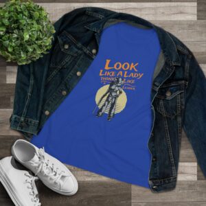Look Like a Lady Thinking Like a Boss - Women's Graphic Tee
