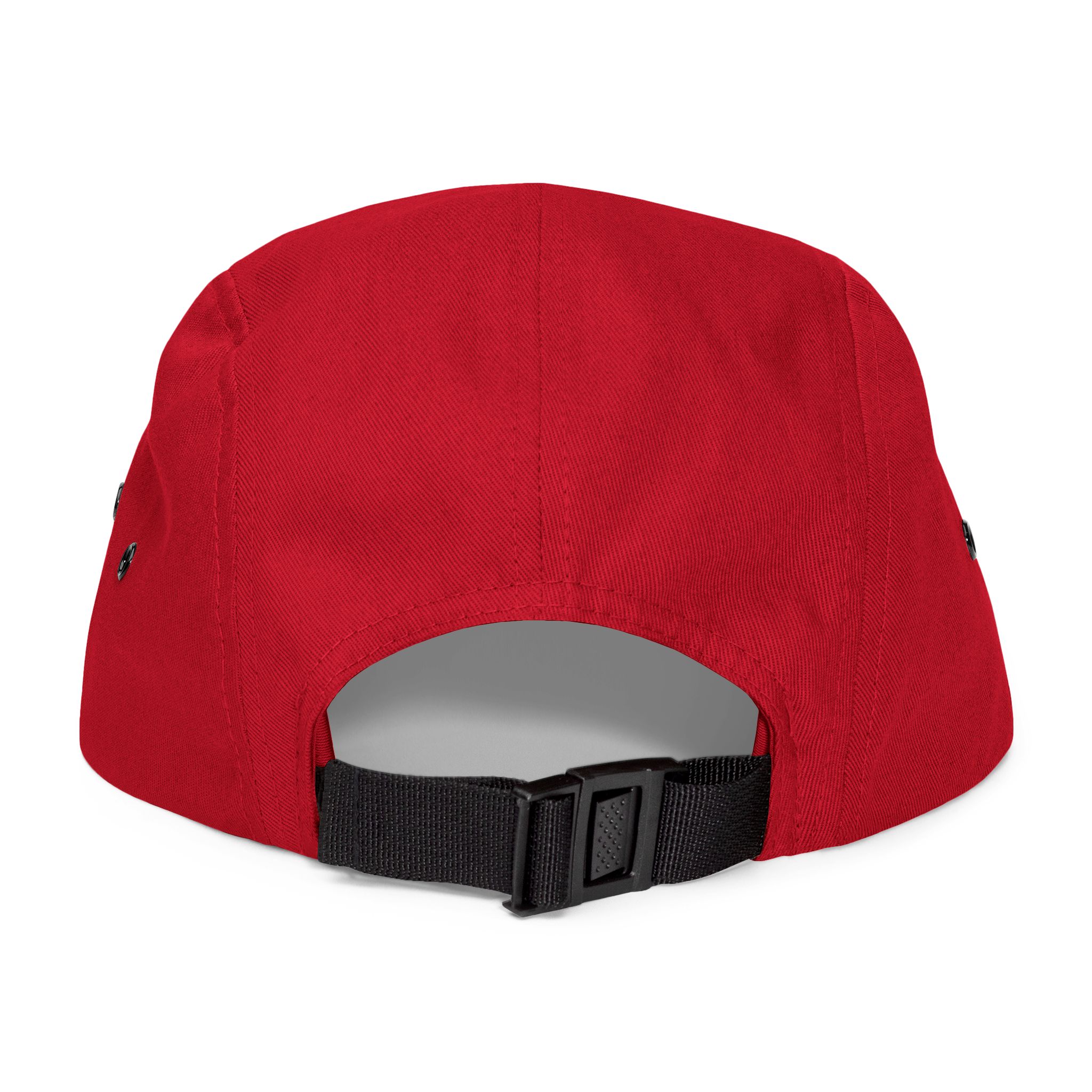 Embroidered 5-Panel Cap — 'Design Future' Logo Cotton Hat - Image 8