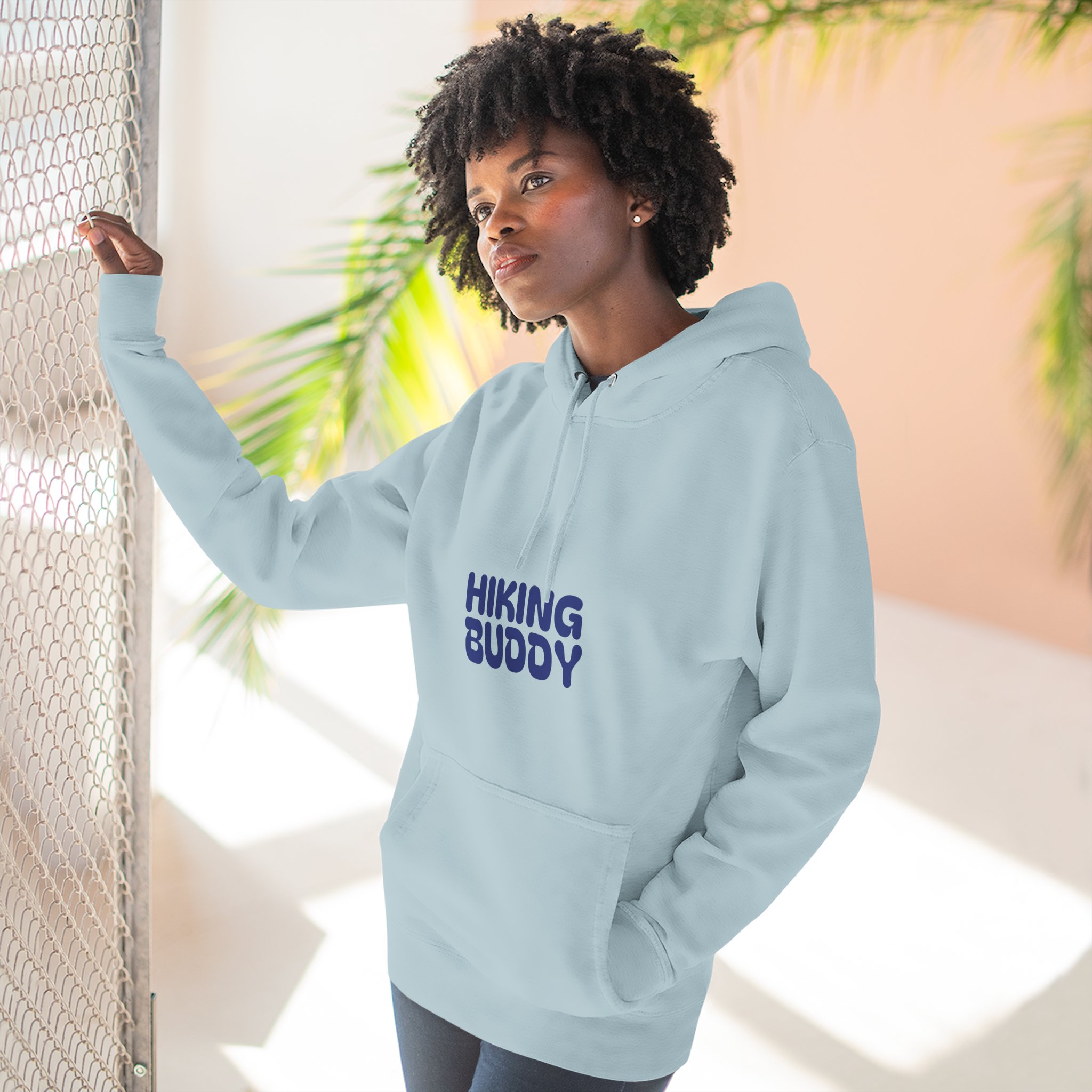Adventure Hiking Buddy Fleece Hoodie - Image 6